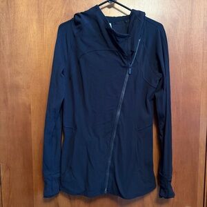 Lululemon Full Zip Sweatshirt Black 10